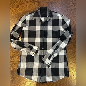 Hugo Boss slim fit dress shirt men size 39